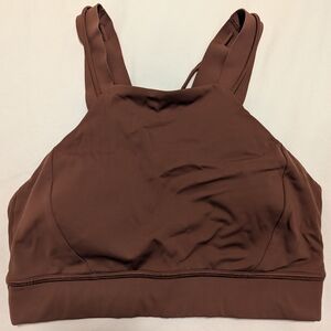Lululemon Athletica Chocolate Brown Sports Bra